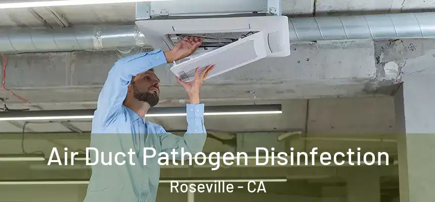  Air Duct Pathogen Disinfection Roseville - CA